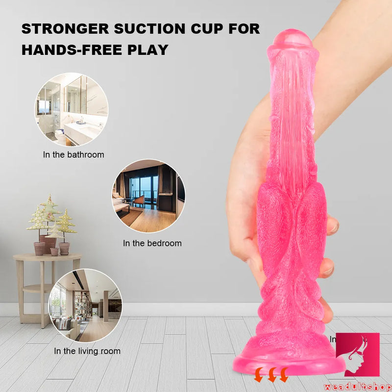 11.8in Big Horse Cock Dildo BDSM Stimulation Women Orgasm