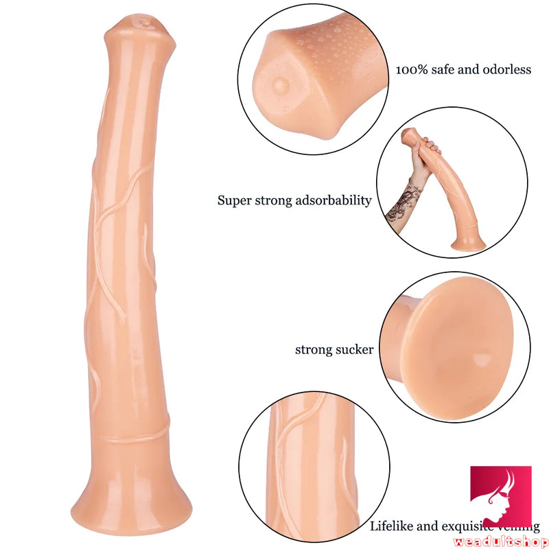 17.32in Realistic Long Large Thick Horse Dildo For Couple Sex