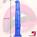 16.9in Extra Long Horse Cock Dildo Animal Thick Love Anal Toy