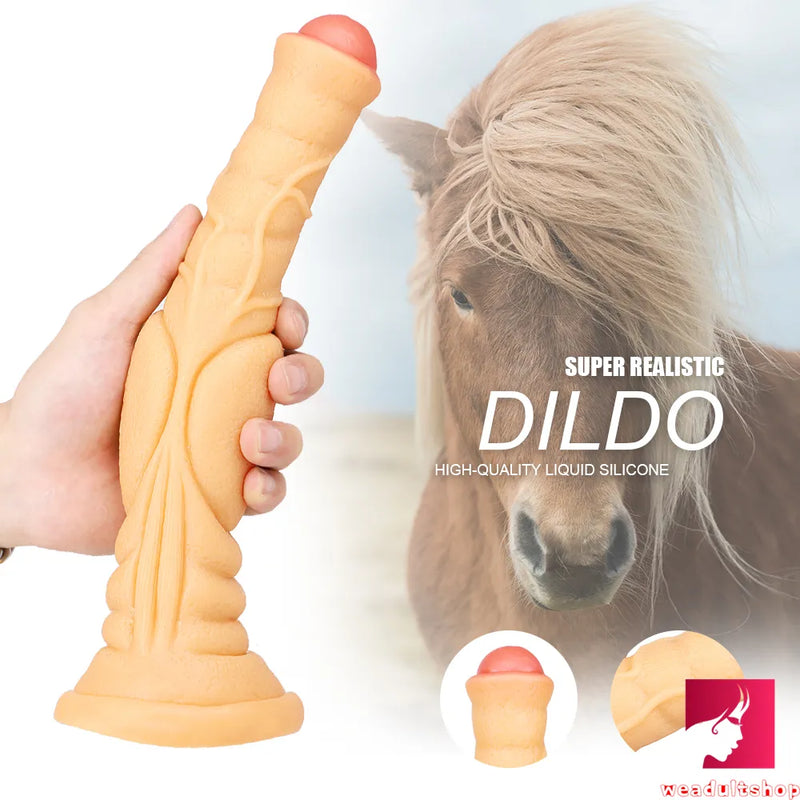 11.8in Big Horse Cock Dildo BDSM Stimulation Women Orgasm