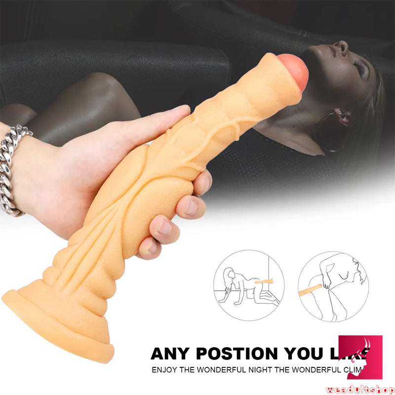 11.8in Big Horse Cock Dildo BDSM Stimulation Women Orgasm