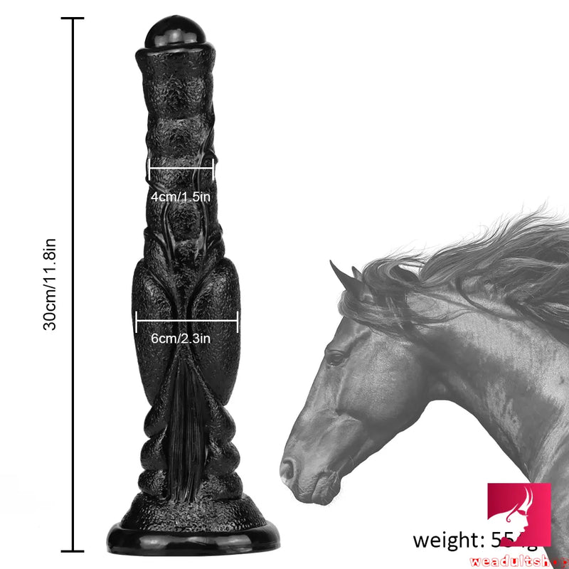 11.8in Big Horse Cock Dildo BDSM Stimulation Women Orgasm