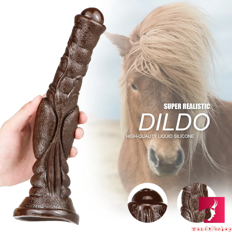 11.8in Big Horse Cock Dildo BDSM Stimulation Women Orgasm