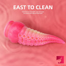 8.07in Ombre Octopus Tentacle Thick Dildo Animal BDSM Toy