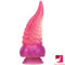 8.07in Ombre Octopus Tentacle Thick Dildo Animal BDSM Toy