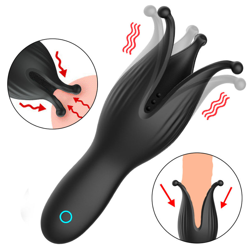 Deep Throat Penis Exerciser Nipple Stimulator Automatic Male Masturbator - Adult Toys 