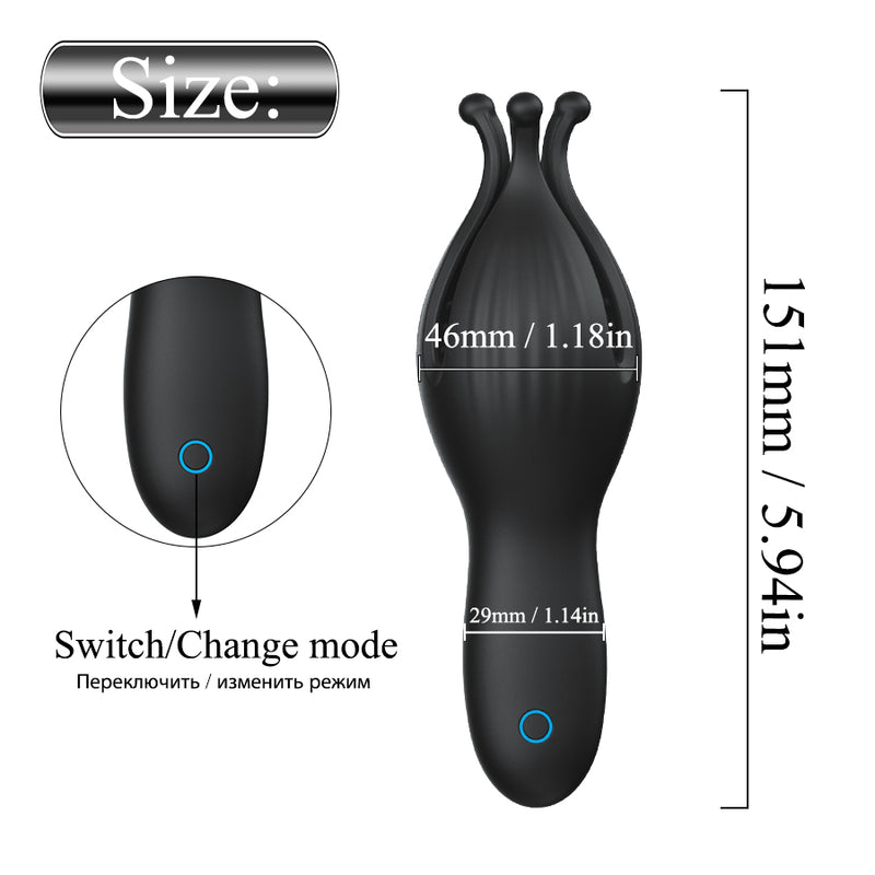 Deep Throat Penis Exerciser Nipple Stimulator Automatic Male Masturbator - Adult Toys 