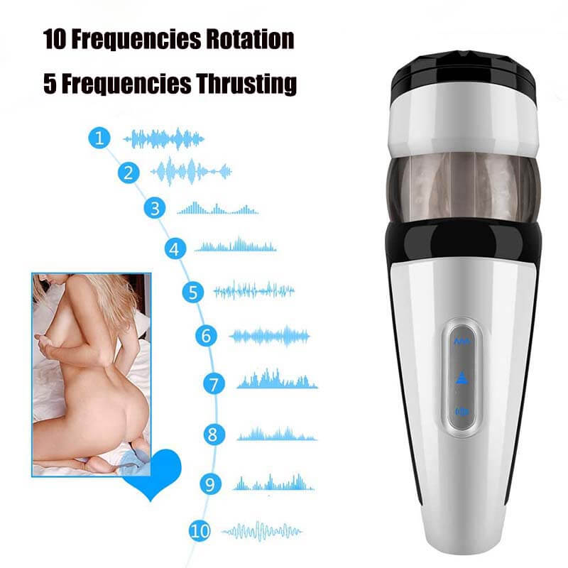 Ailighter Men Fucking Sex Toy Electric Penis Stroker - Adult Toys 