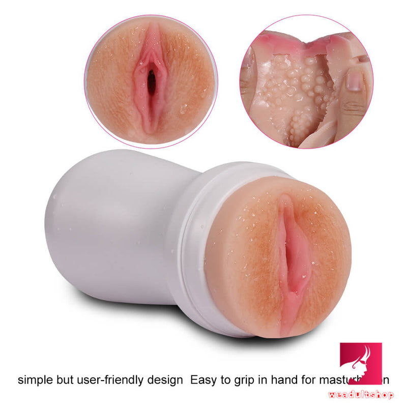 Realistic Vagina Design Strong Vacuum Masturbator Sex Toy