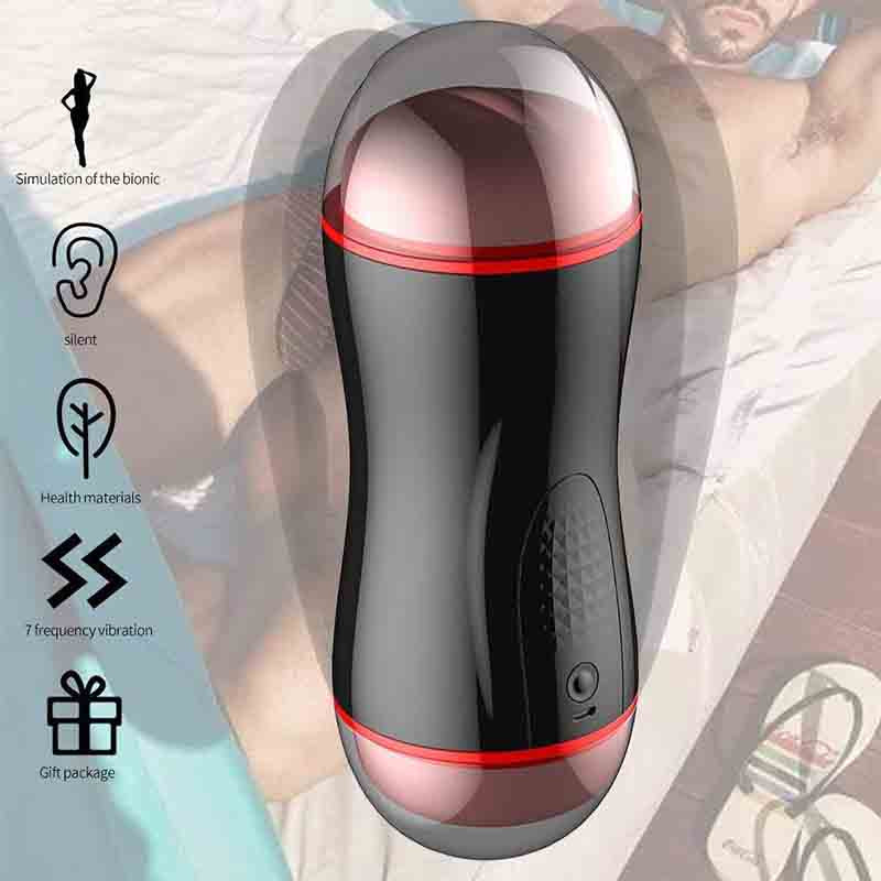 Intelligent Sound 5D Electric Pocket Pussy And Anal Sex Toy - Adult Toys 