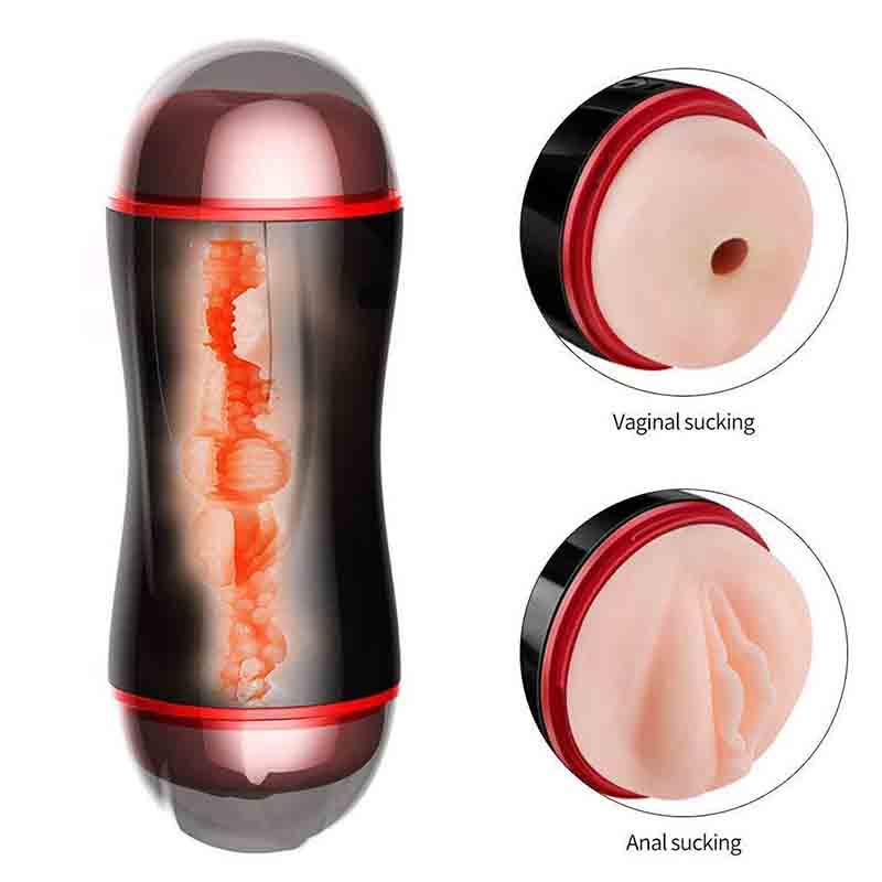 Intelligent Sound 5D Electric Pocket Pussy And Anal Sex Toy - Adult Toys 