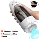 Clit Sucking Sex Toy Pussy Suction Automatic Penis Stroker - Adult Toys 