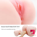 4.17lb 2in1 Male Masturbator Torso Sex Toy With Anus Vagina