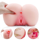 4.17lb 2in1 Male Masturbator Torso Sex Toy With Anus Vagina