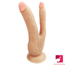 8.07in Flesh Colored Dildo Double Skeleton Dildo For Lesbian