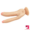 8.07in Flesh Colored Dildo Double Skeleton Dildo For Lesbian