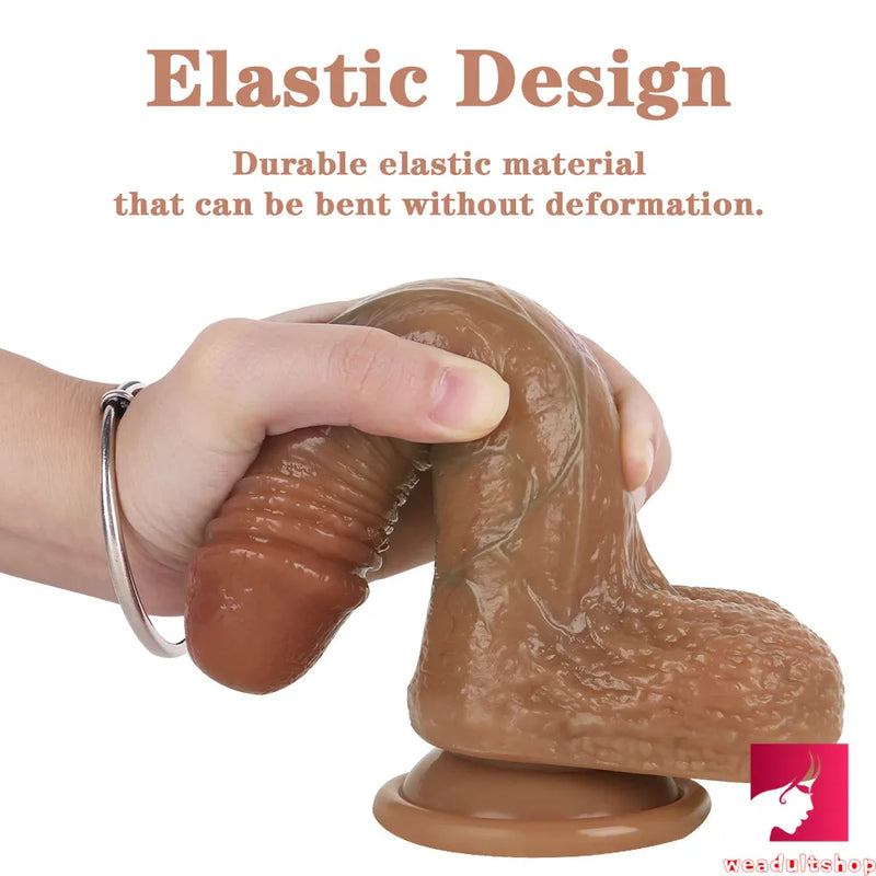 7.48in Silicone Erotic Penis Female Masturbation Dildo For Women