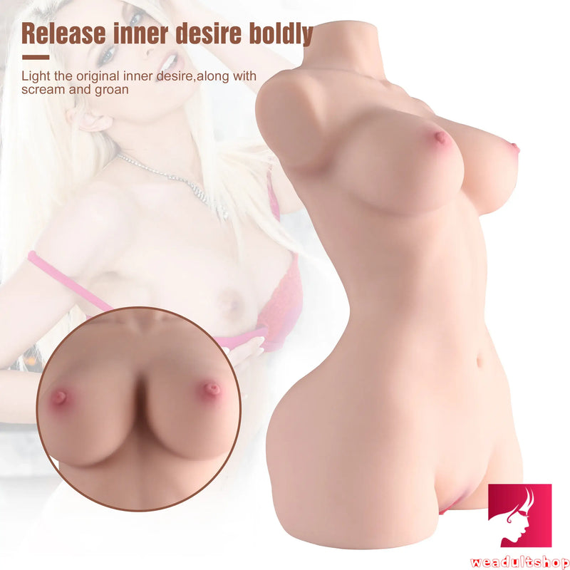 19.16lb Lifelike Real Flesh TPR Sex Doll Torso For Adult Men Orgasm