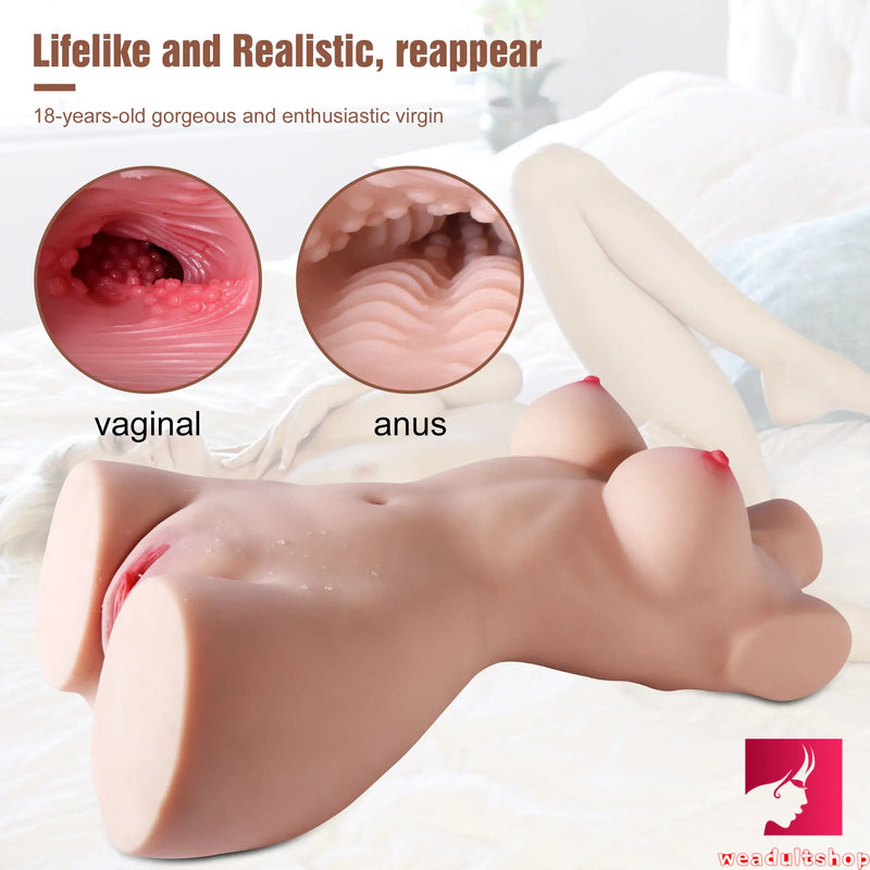 19.16lb Lifelike Real Flesh TPR Sex Doll Torso For Adult Men Orgasm
