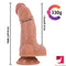 7.68in Curved Small Glans Realistic Skin Dildo Adult Masturbation Toy