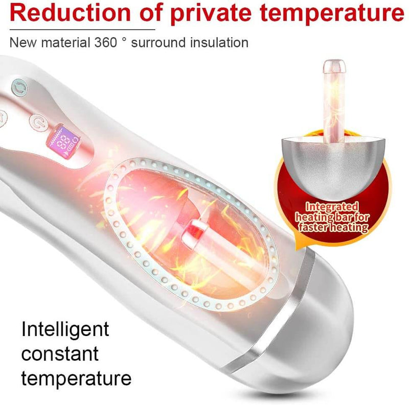 Thrusting Heating Deep Throat Rotation Vibration Sound Masturbator