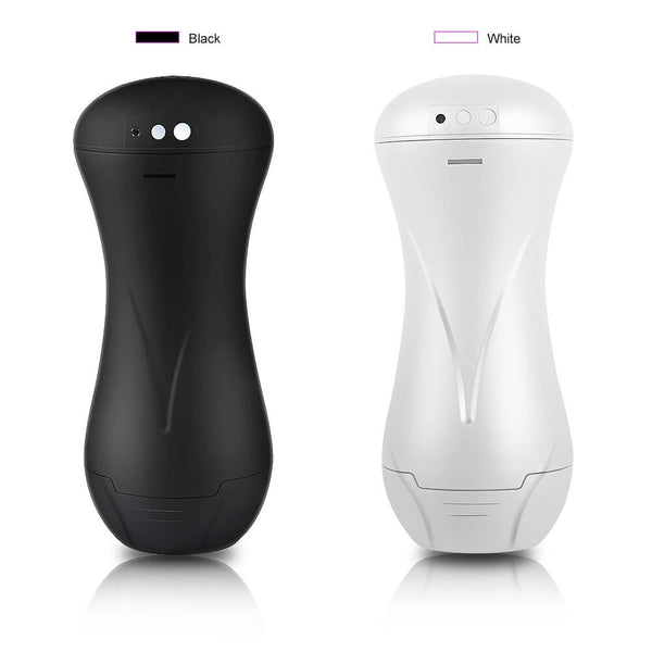 10 Frequency Vibration Voice USB Charging V Handhold Masturbator