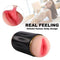 Dual Heads Real Skin Men Masturbator Sex Toy For Vaginal Oral Sex