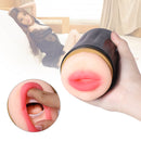 Dual Heads Real Skin Men Masturbator Sex Toy For Vaginal Oral Sex