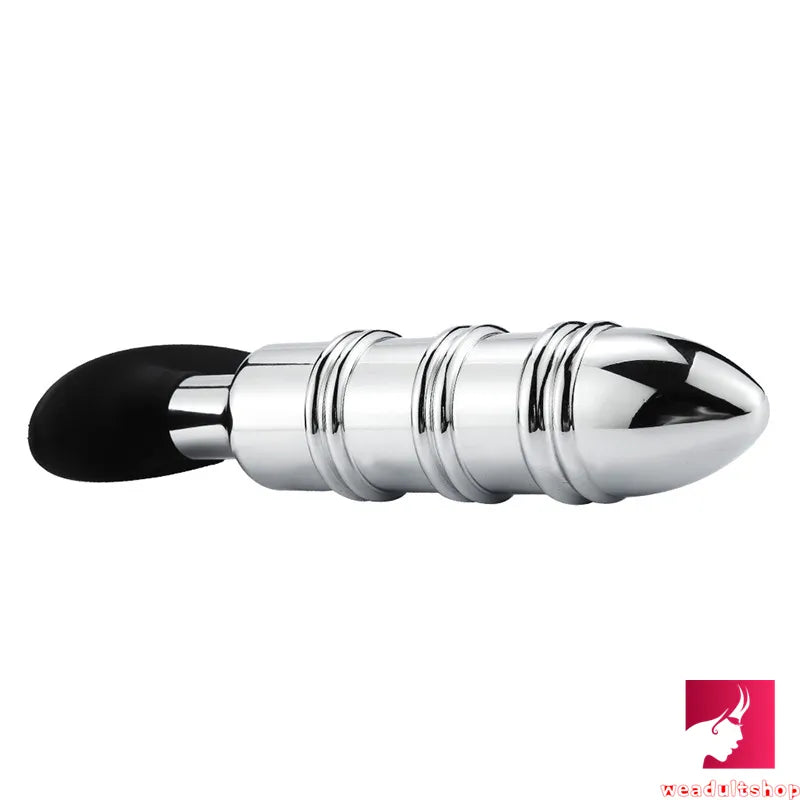 6.3in 6.5in Metal Real Bullet Solid Dildo For Women Masturbator