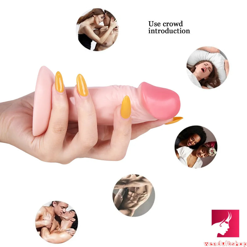 4.72in Mini Super Realistic Penis Dildo For Female Masturbation