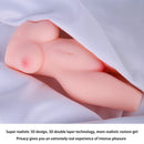 1.17lb Mini Sex Doll Torso Top Quality TPR Half body Sex Toy