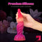 7.87in Ombre Octopus Tentacle Monster Fantasy Soft Dildo
