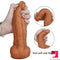 8.26in Soft Realistic Dildo With Suction Cup Female Masturbator