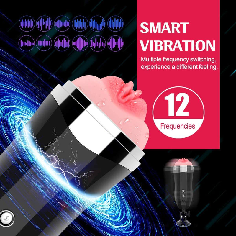 Nice & Tight Masturbator Electronic Vibrating Voice Toy