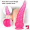 9.25in Soft Octopus Tentacle Penis Big Dildo For Anus Expansion