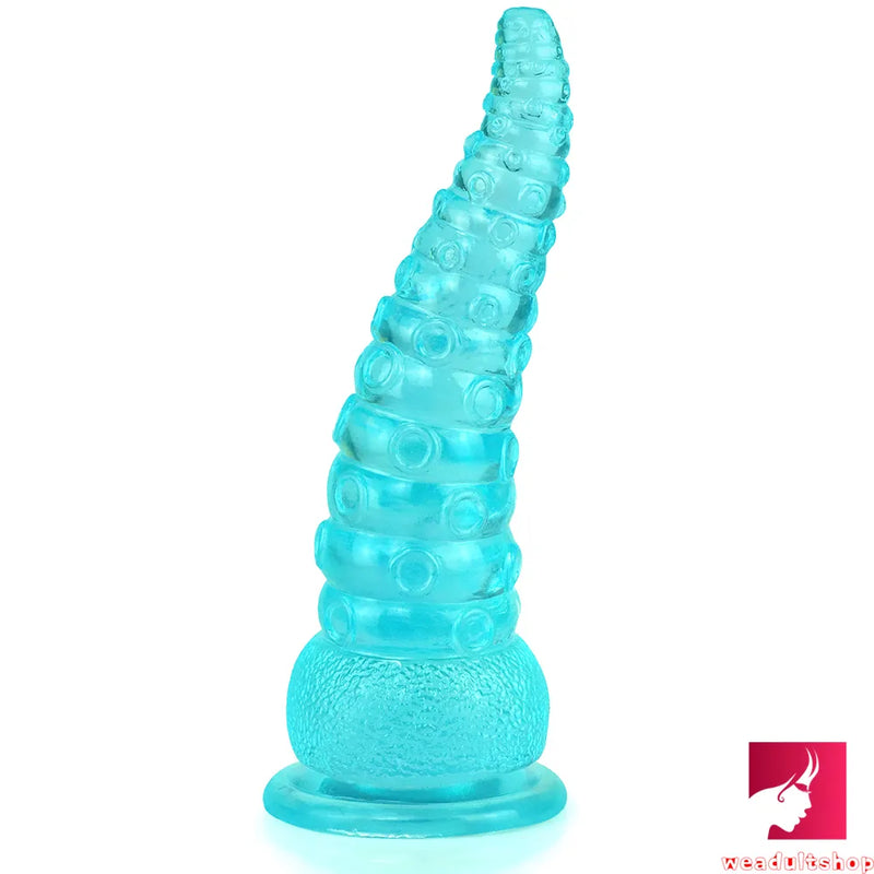 9.25in Soft Octopus Tentacle Penis Big Dildo For Anus Expansion