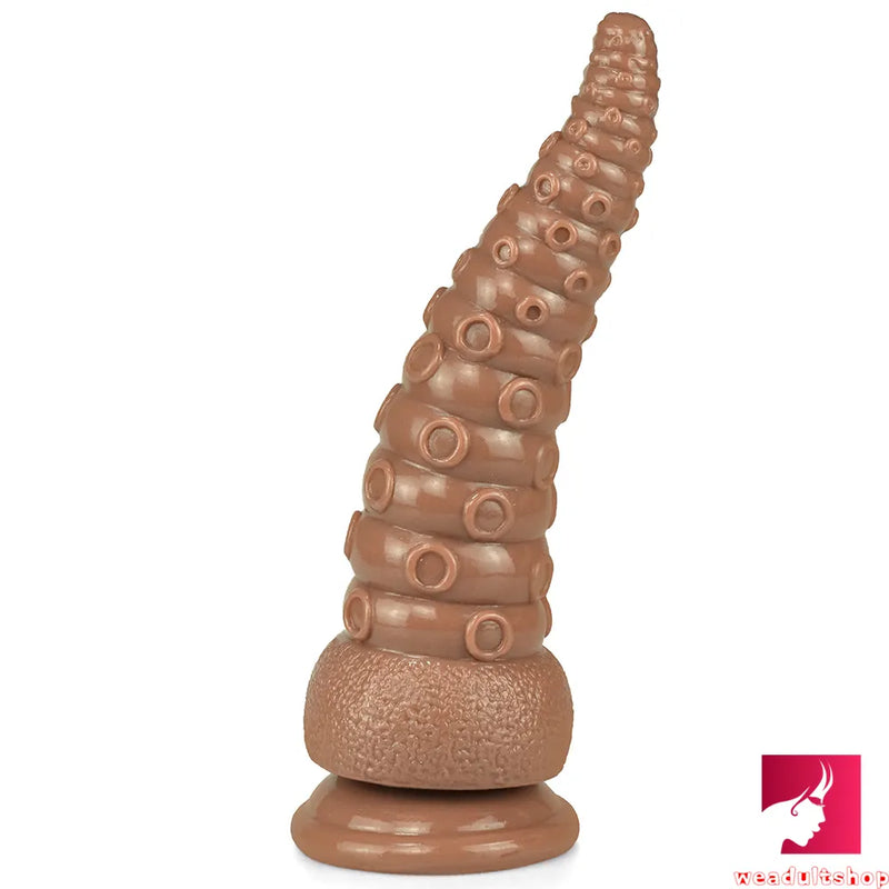 9.25in Soft Octopus Tentacle Penis Big Dildo For Anus Expansion