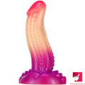 7.48in Pink Glans Fantasy Odd Ombre Silicone Penis Dildo