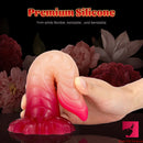 7.67in Ombre Makeup Snake Animal Dildo For Women Orgasm