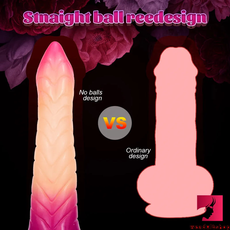 7.67in Ombre Makeup Snake Animal Dildo For Women Orgasm