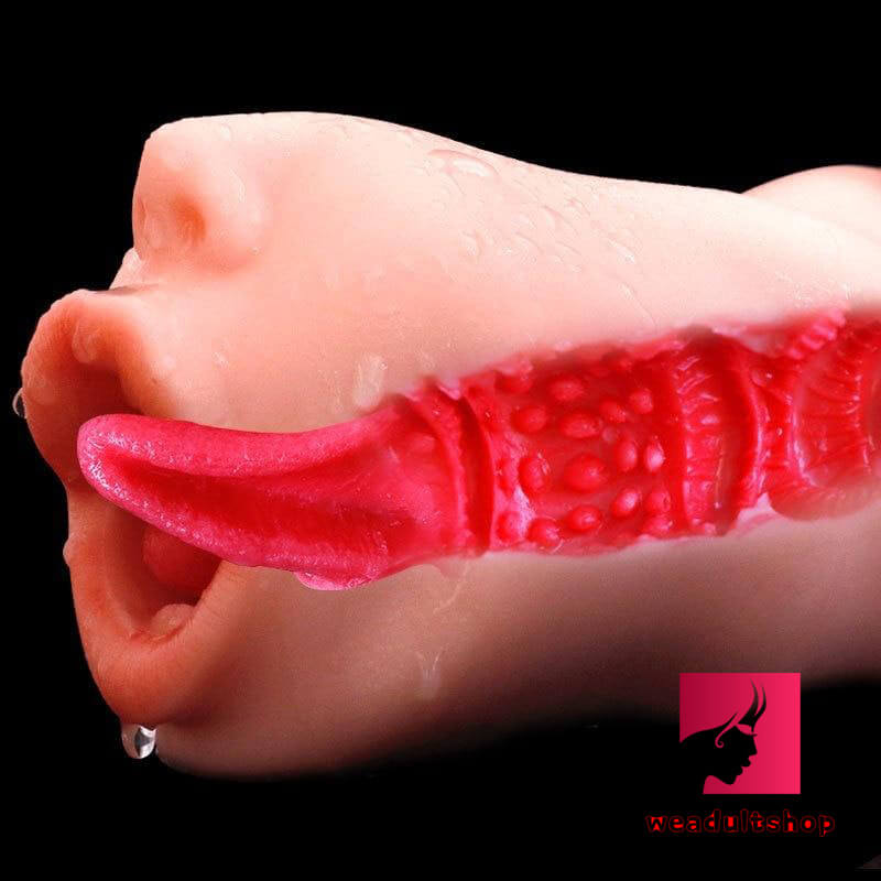 Open Mouth Blowjob 3D Deep Throat Oral Masturbator