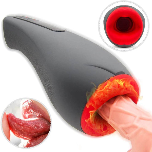 Otouch Intelligent Heating Oral Blowjob Penis Suck Vibrating Toy