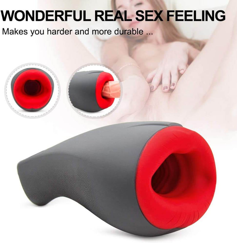 Otouch Intelligent Heating Oral Blowjob Penis Suck Vibrating Toy