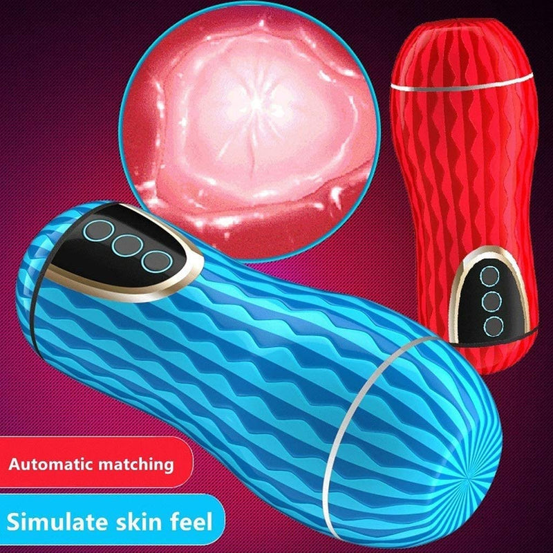 Portable Silicone Pocket Pussy Male Masturbation Cup - Adult Toys 