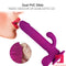 8.27in Wireless Remote 360° Rotation Thrusting Vibrating Dildo