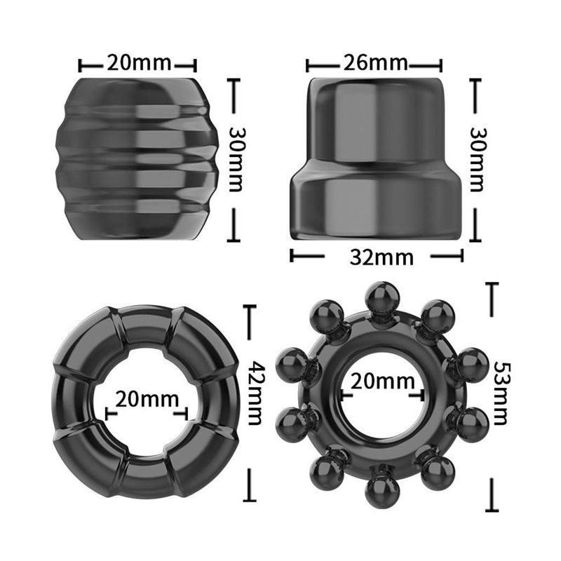 Penis Ring Delay Ejaculation For Men Foreskin Correction Sex Toy - Adult Toys 