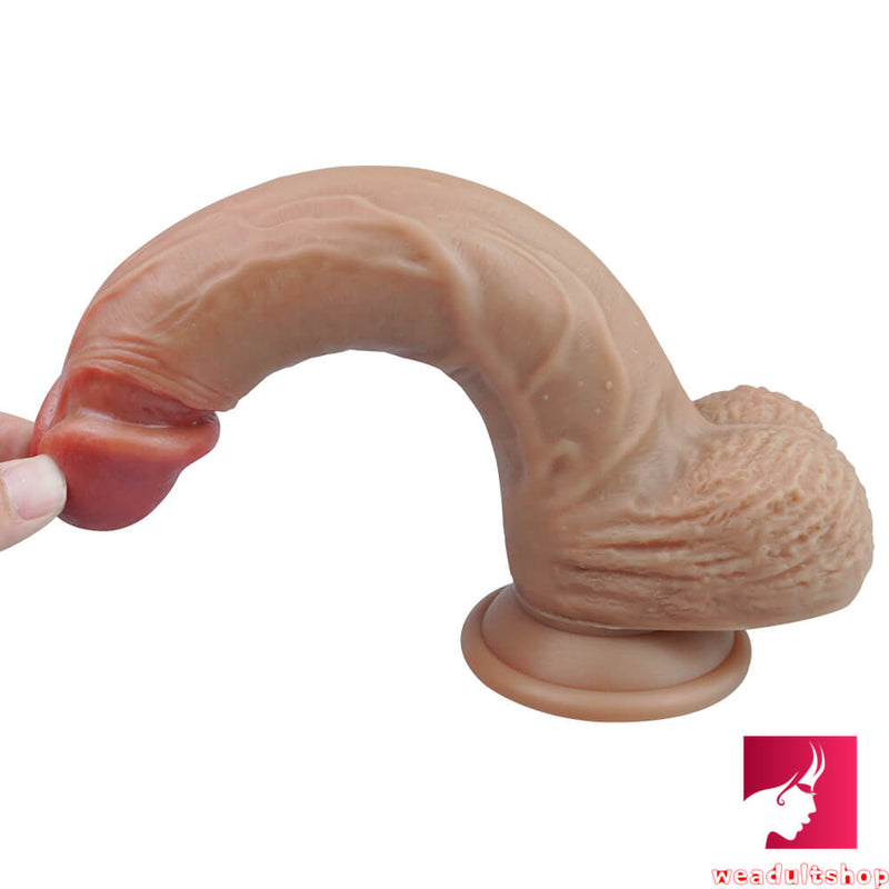 8.66in Penis Lifelike Dildo Adult Toy For Women Men