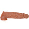 6.3in Penis Stretcher Lengthen Thicken Soft Sleeve Sex Toy