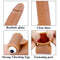 5.9in Hollow Silicone Dildo Vibrating Penis Extender Sex Toy