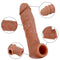 6.3in Penis Stretcher Lengthen Thicken Soft Sleeve Sex Toy